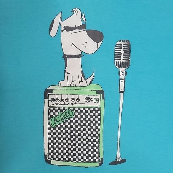 🔥  Chisel blue Graphic Tee 3/$15 - Picture 2 of 6